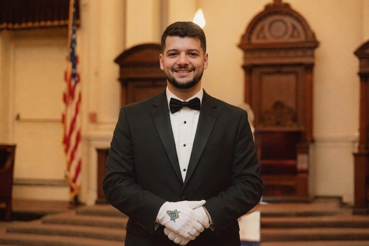 Bro∴ Lucas Lau — Junior Deacon